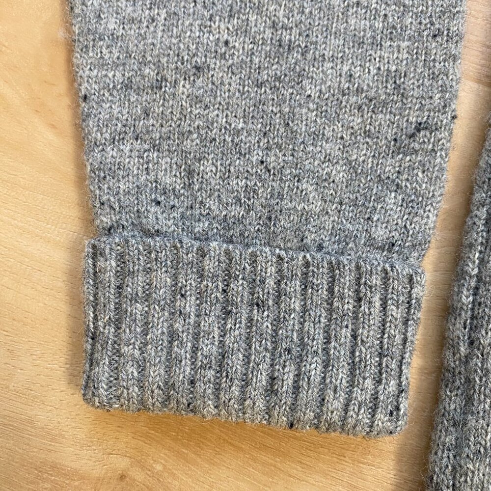 Pendleton Men's Washable Wool Crewneck Pullover Sweater Gray Large - Picture 5 of 7